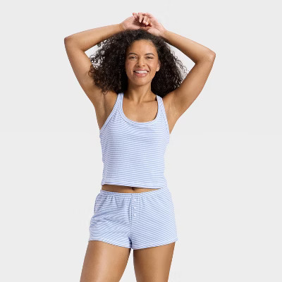 Women's Jersey Tank Top and Shorts Pajama Set - Wild Fable™ | Target