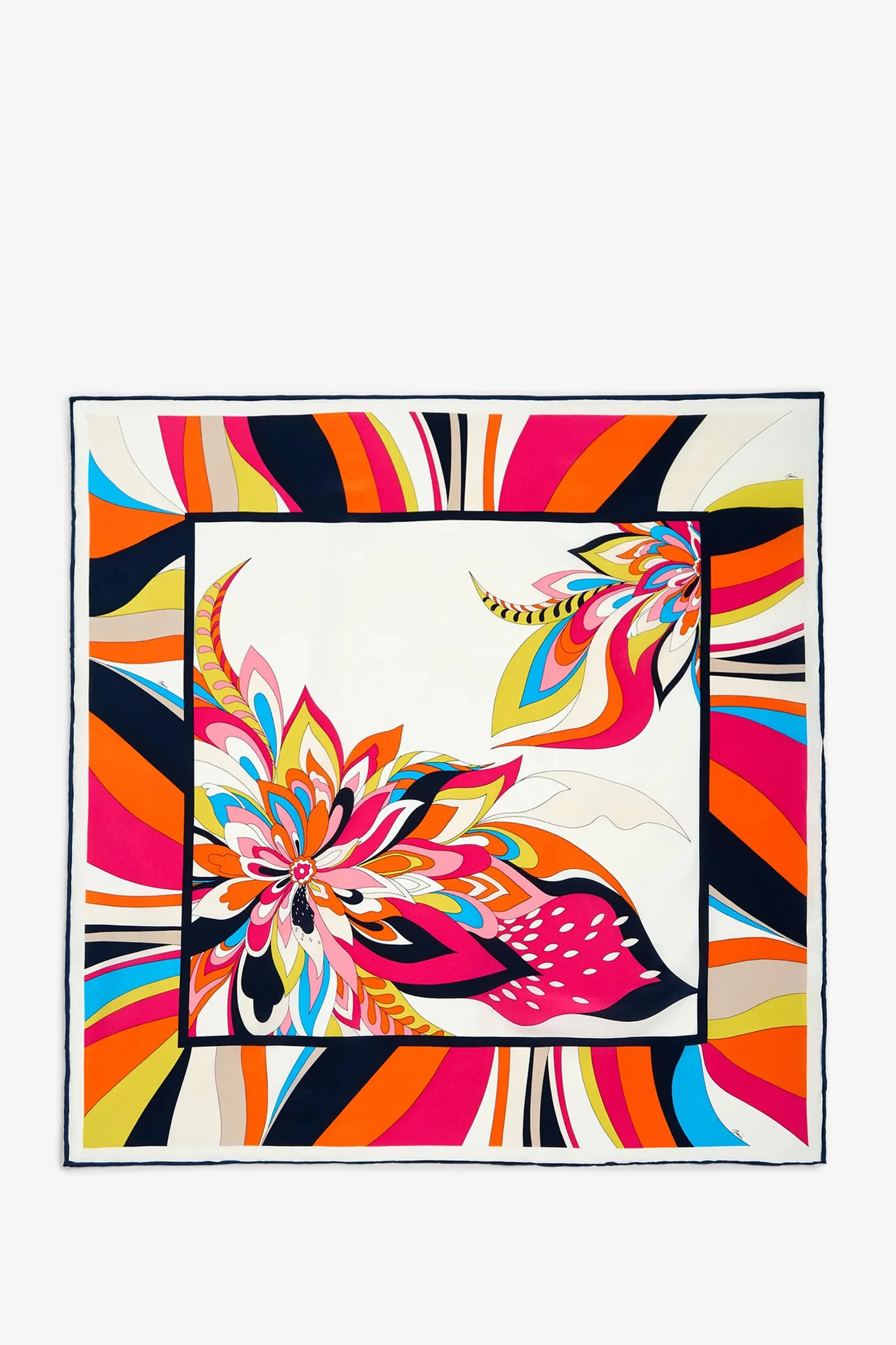 Swirl Floral Scarf | Trina Turk
