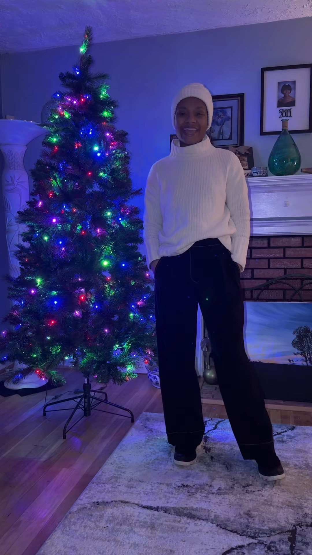 Cold weather fits: A comfy turtle neck sweater, wide leg trousers and comfy boots. And I layered them over long Johns for extra warmth! 

#LTKdayinmylife #LTKHoliday #LTKootd