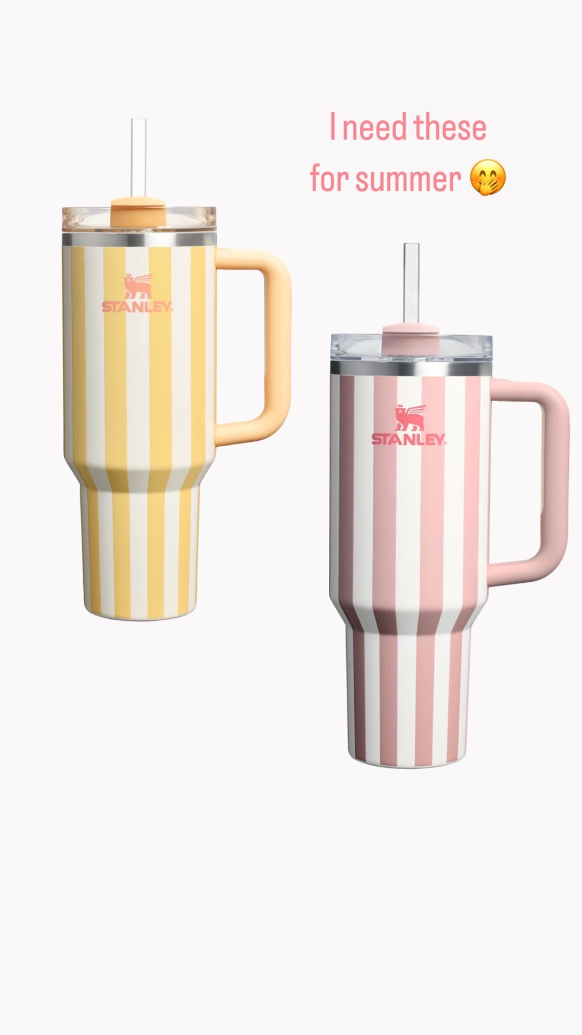New Stanley’s for spring and summer!! The cabana collection. I need one for poolside 

#LTKSeasonal #LTKActive #LTKFindsUnder50