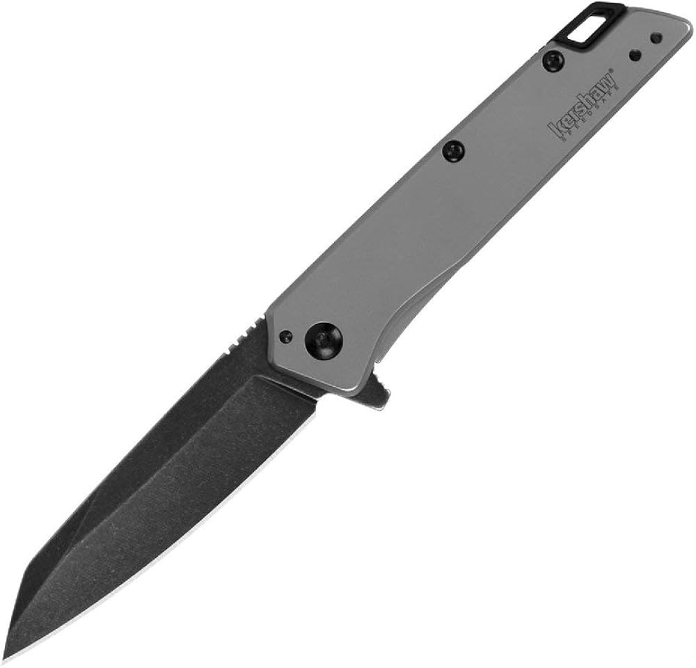 Kershaw Misdirect Pocketknife; 2.9 in. 4Cr13 Black-Oxide Blackwash Finish Blade, Stainless Steel ... | Amazon (US)