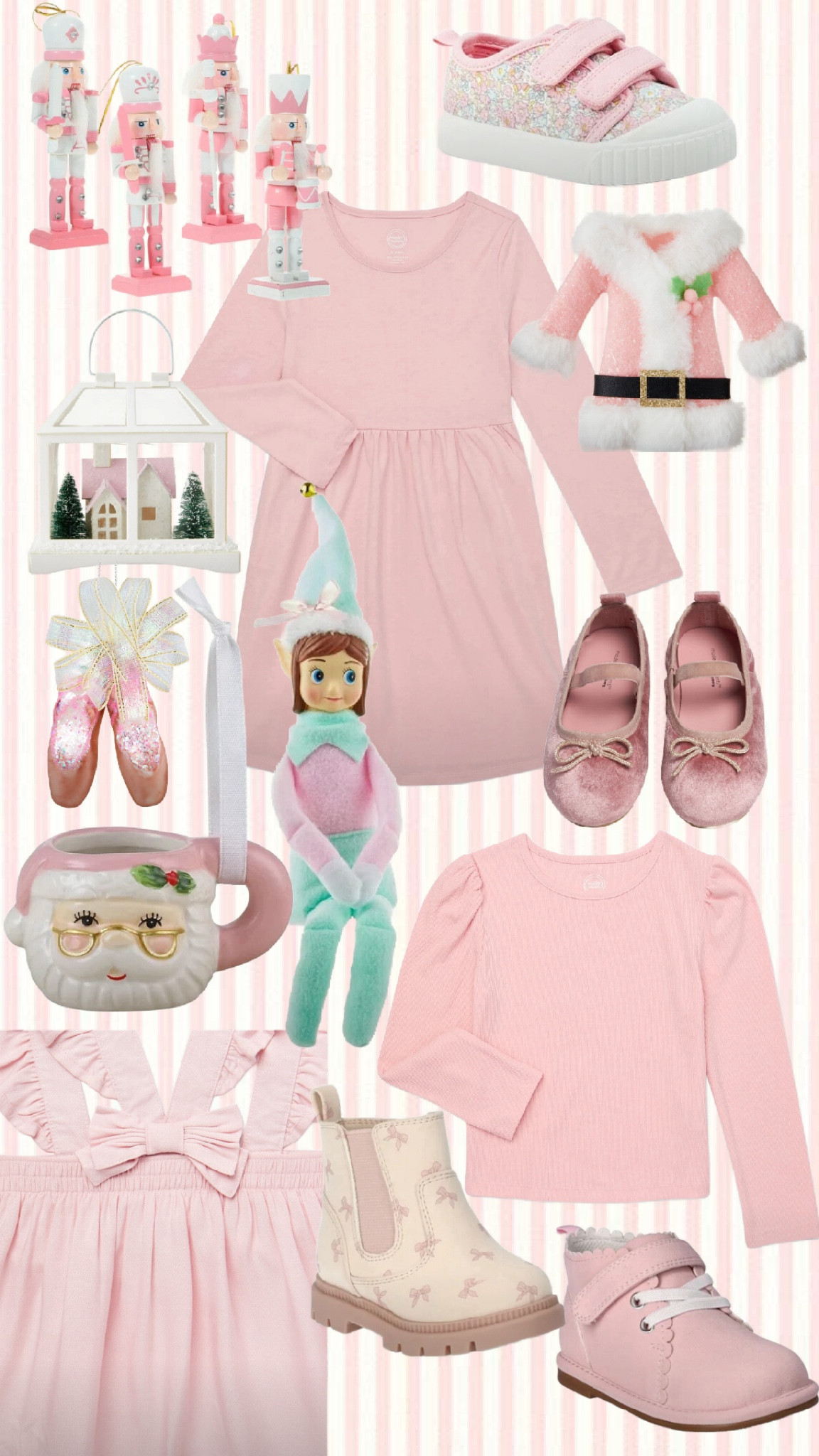 Walmart Girls Holiday finds! 

Christmas, elf, Santa, Christmas decor, Christmas ornaments, ballerina, pink top, bow dress, girls dress, elf on the shelf, girls boots, baby boots, ballet flats, kids finds, Christmas gifts for girls, toddler 

#LTKKids #LTKBaby #LTKSeasonal