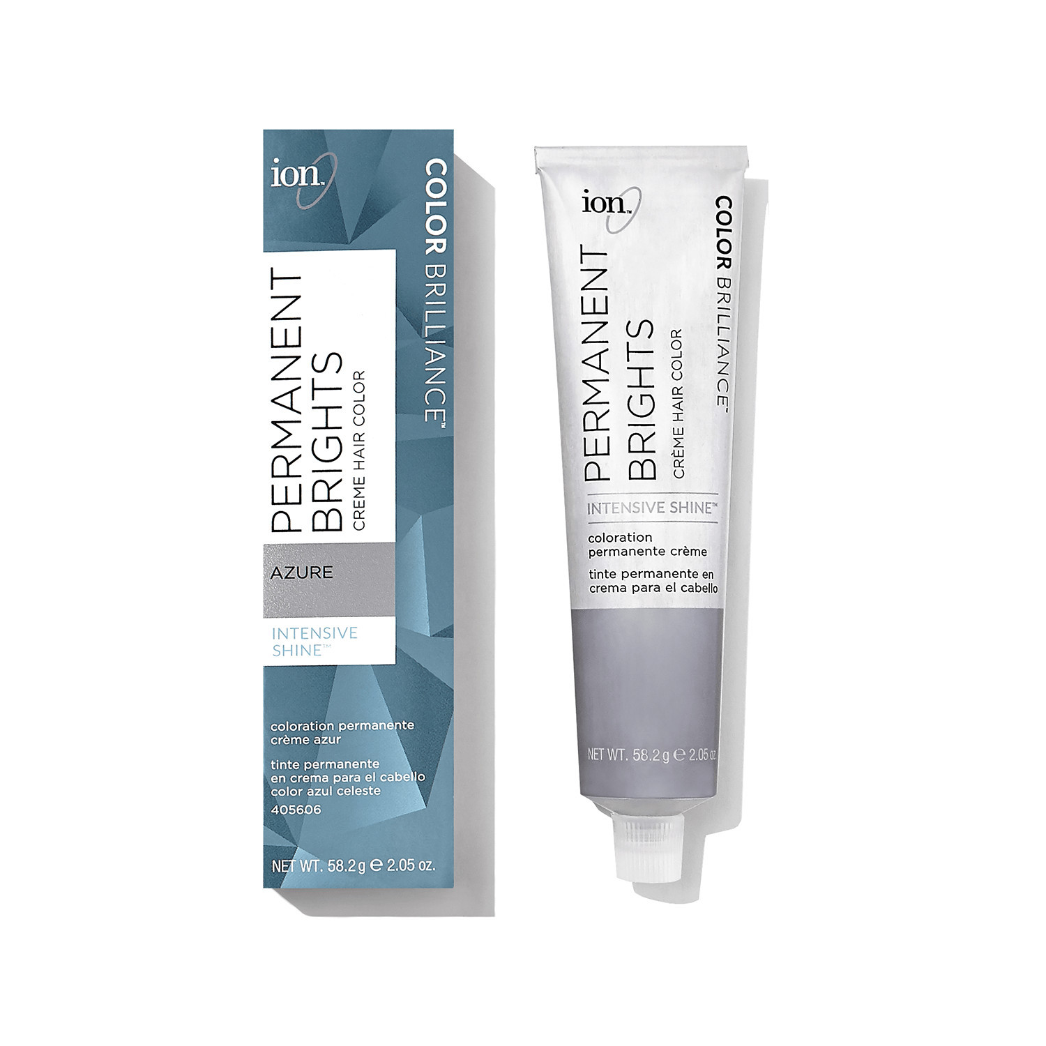 Ion Permanent Brights Creme Hair Color Azure 58.2000 Ml | Sally Beauty