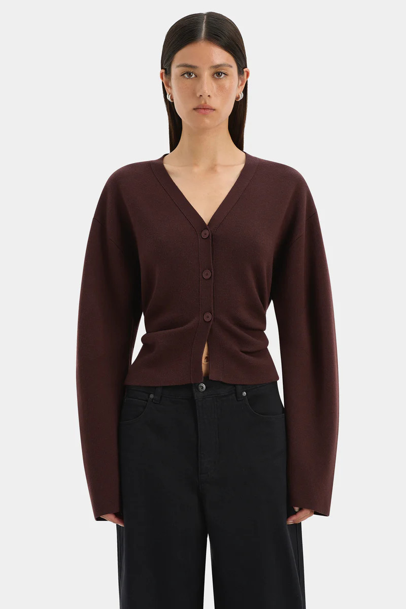 Ayana Gathered Cardigan | Sir The Label (ANZ)