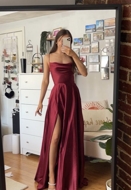 the prettiest dress I have ever put on my body 🫶🏼 for prom, wedding guest, or any sort of ball or fancy occasion 

#LTKparties #LTKstyletip #LTKwedding