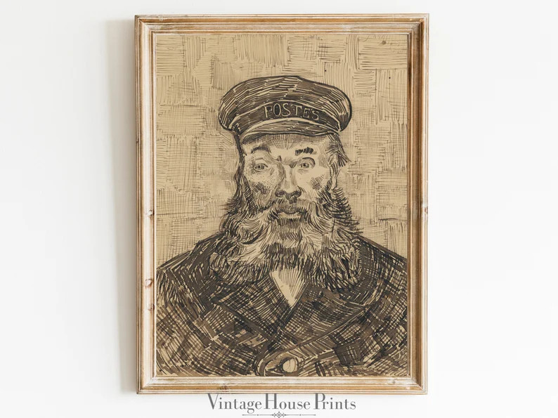 Old Sailor Vintage Drawing, Wall Art, Home Decor, Digital Download, Modern Farmhouse, 1800's Draw... | Etsy (US)