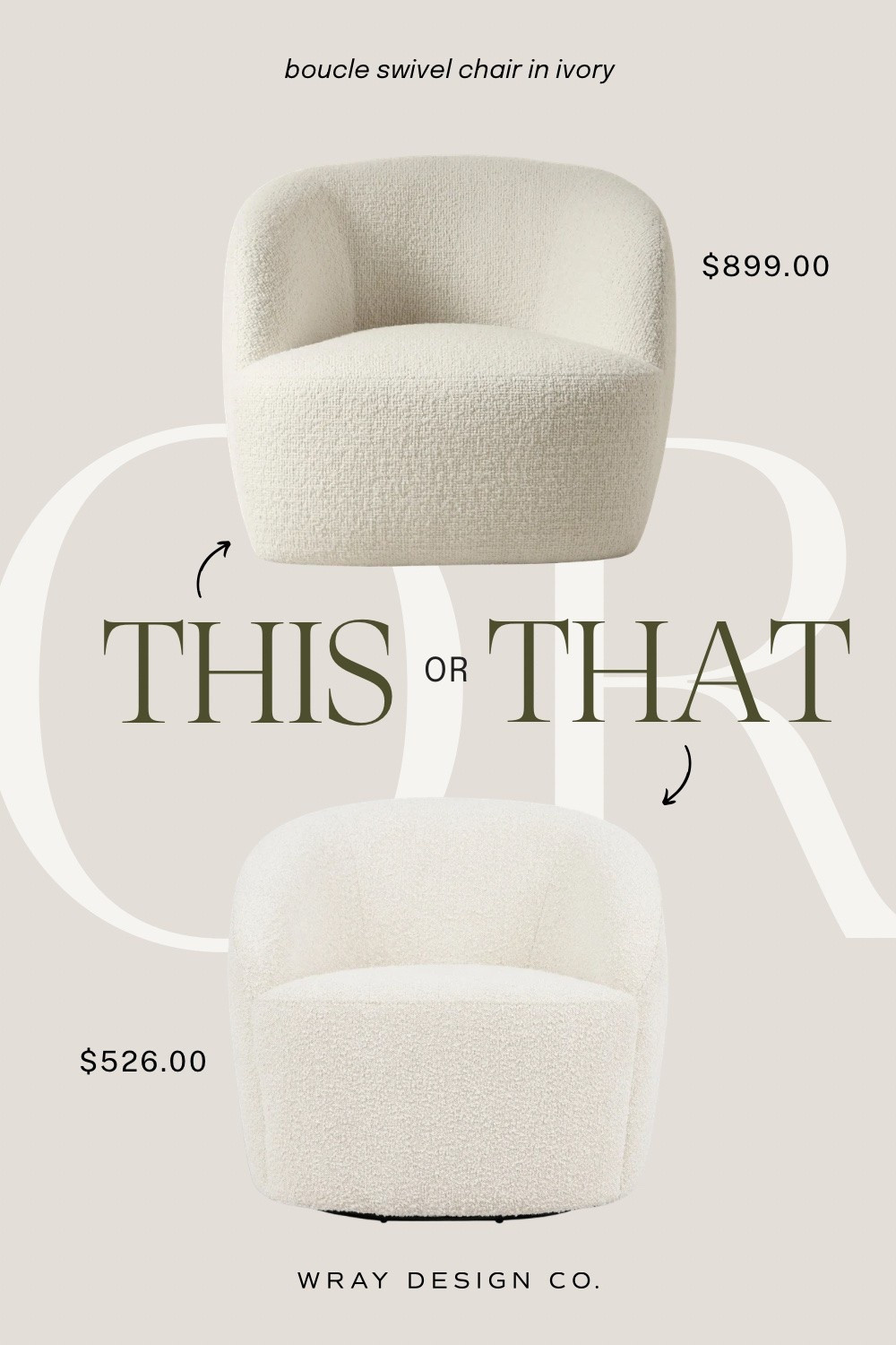 A boucle chair is front and center for this week’s look for less! Will you splurge and buy the best seller or will you save? Let me know in the comments! ⤵️

#LTKHome