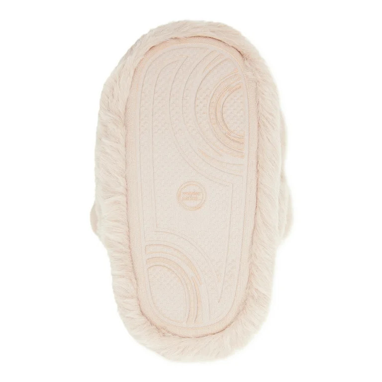 Wonder Nation Toddler Girls Bunny Aline Slipper, Sizes 5/6-11/12 | Walmart (US)