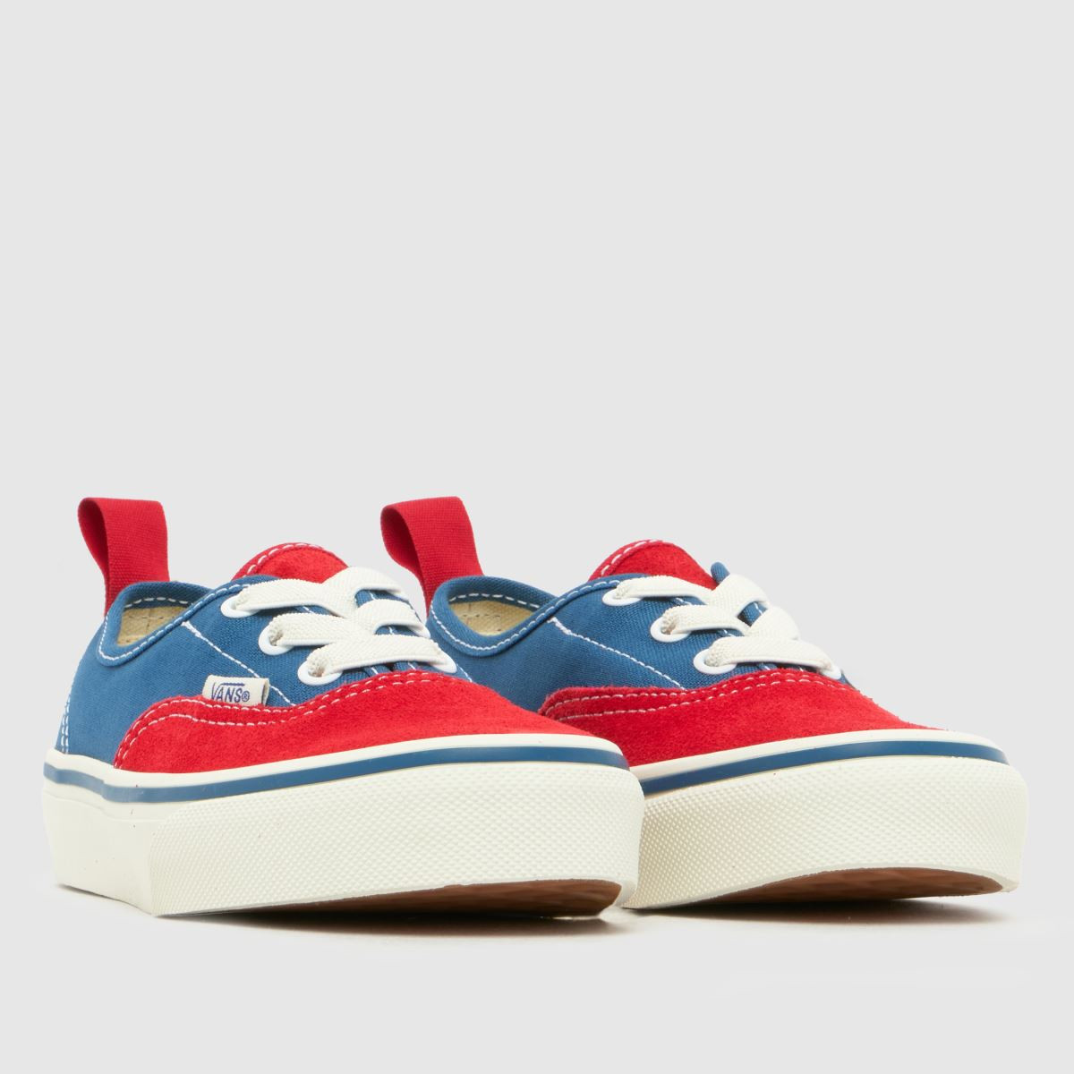 Kids Boys Junior Blue Multi Vans Authentic Trainers | schuh | Schuh