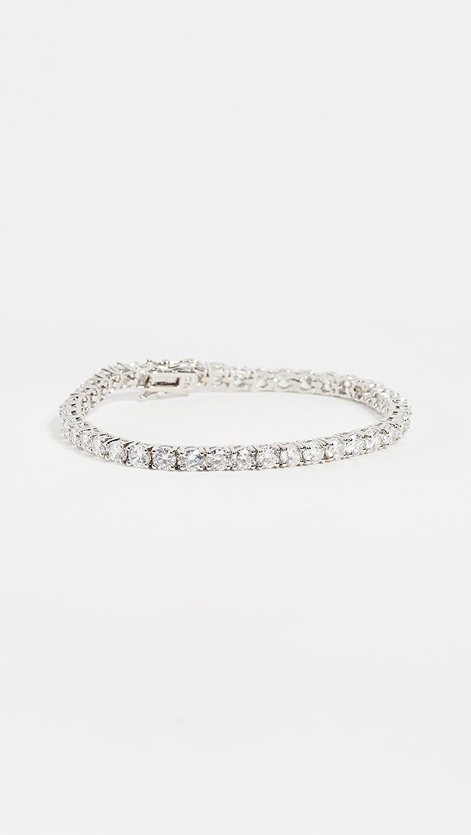 Round CZ Tennis Bracelet | Shopbop