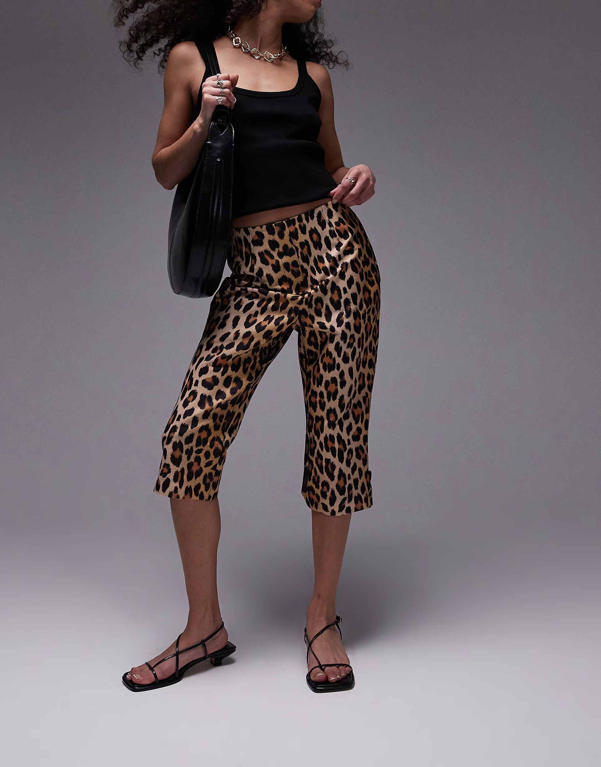 Topshop leopard print capri | ASOS (Global)