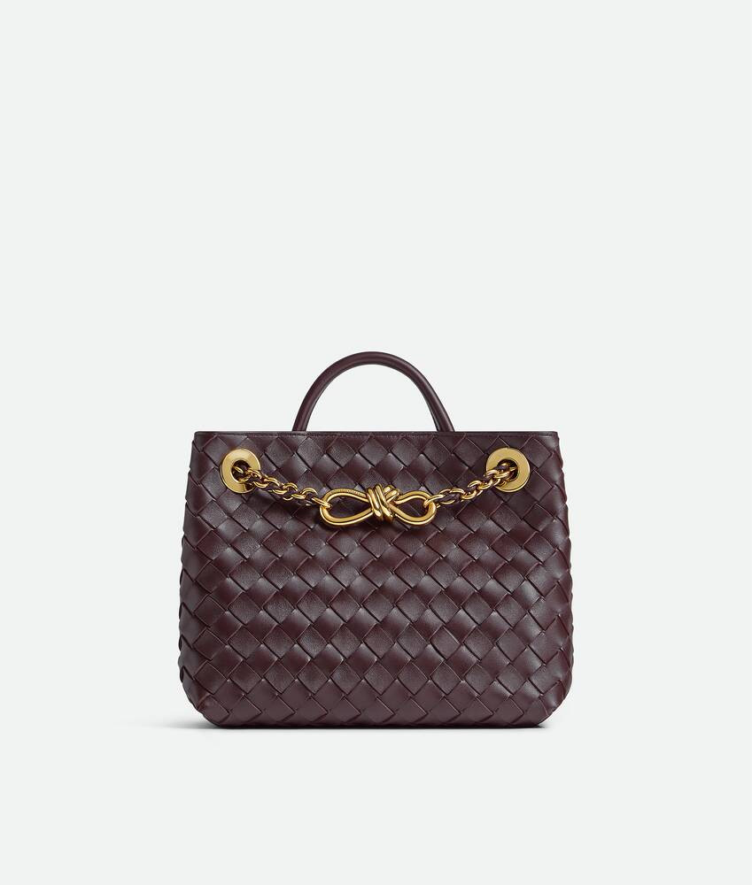 Kleine Andiamo Chain für Damen in Dark barolo | Bottega Veneta AT | Bottega Veneta
