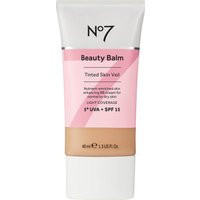Beauty Balm Tinted Skin Veil, Light Tinted BB Cream Foundation for Dry Skin, 40ml - Medium Rich | no7 Beauty Company UK
