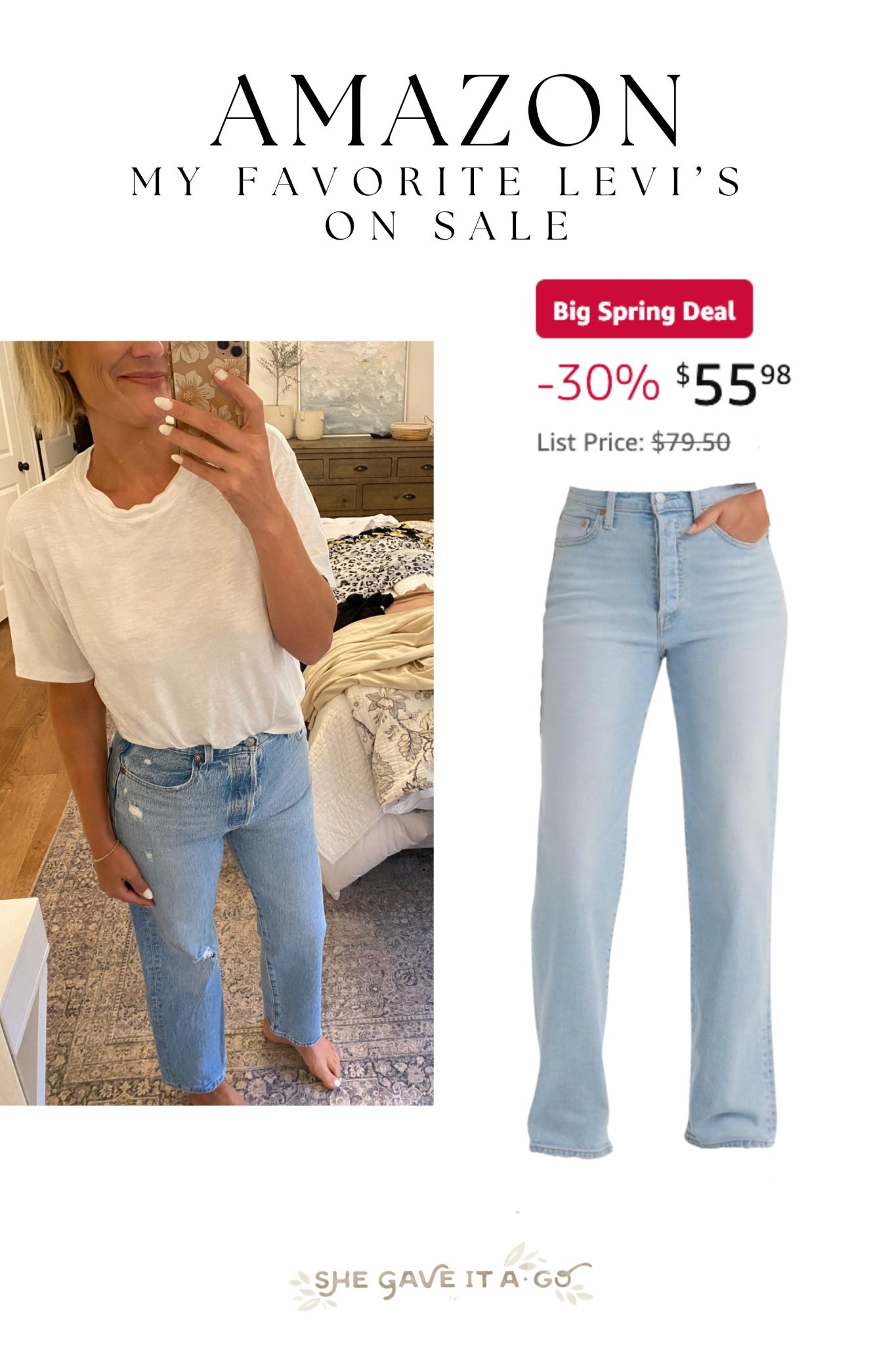 My favorite levi’s on sale for Amazons big spring sale!!

#LTKFindsUnder100 #LTKSaleAlert #LTKStyleTip