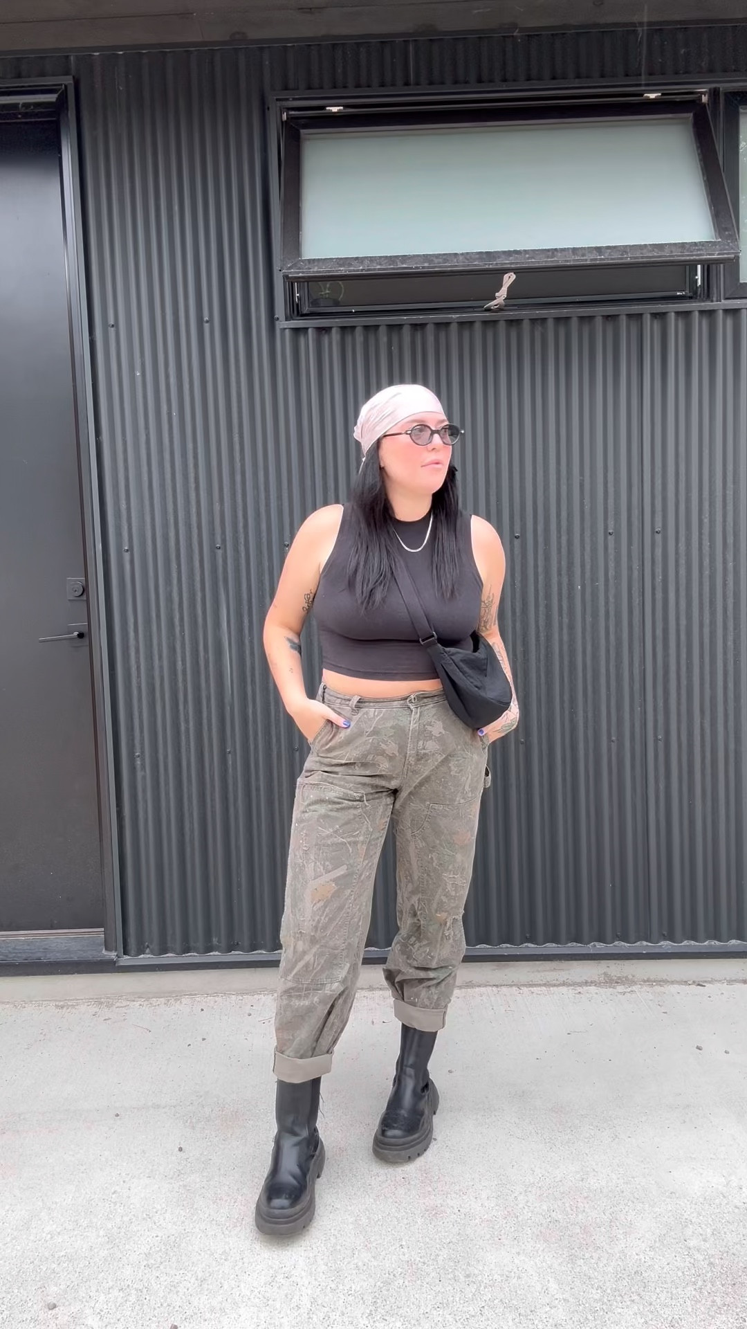 Thank you Abercrombie for single handedly dressing the entire masc lesbian community! Midsize masc outfit, midsize lesbian style, size 14 style, size 14 outfit, masc summer outfit, queer summer style.

#LTKStyleTip #LTKMidsize