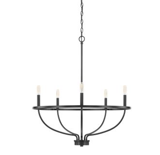 Greyson 5 Light 29" Wide Taper Candle Chandelier | Build.com, Inc.