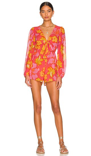 Lori Romper in Hula Hibiscus | Revolve Clothing (Global)