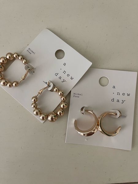Under $10 - Summer gold earrings from Target 🎯 

#LTKtravel #LTKswim #LTKstyletip