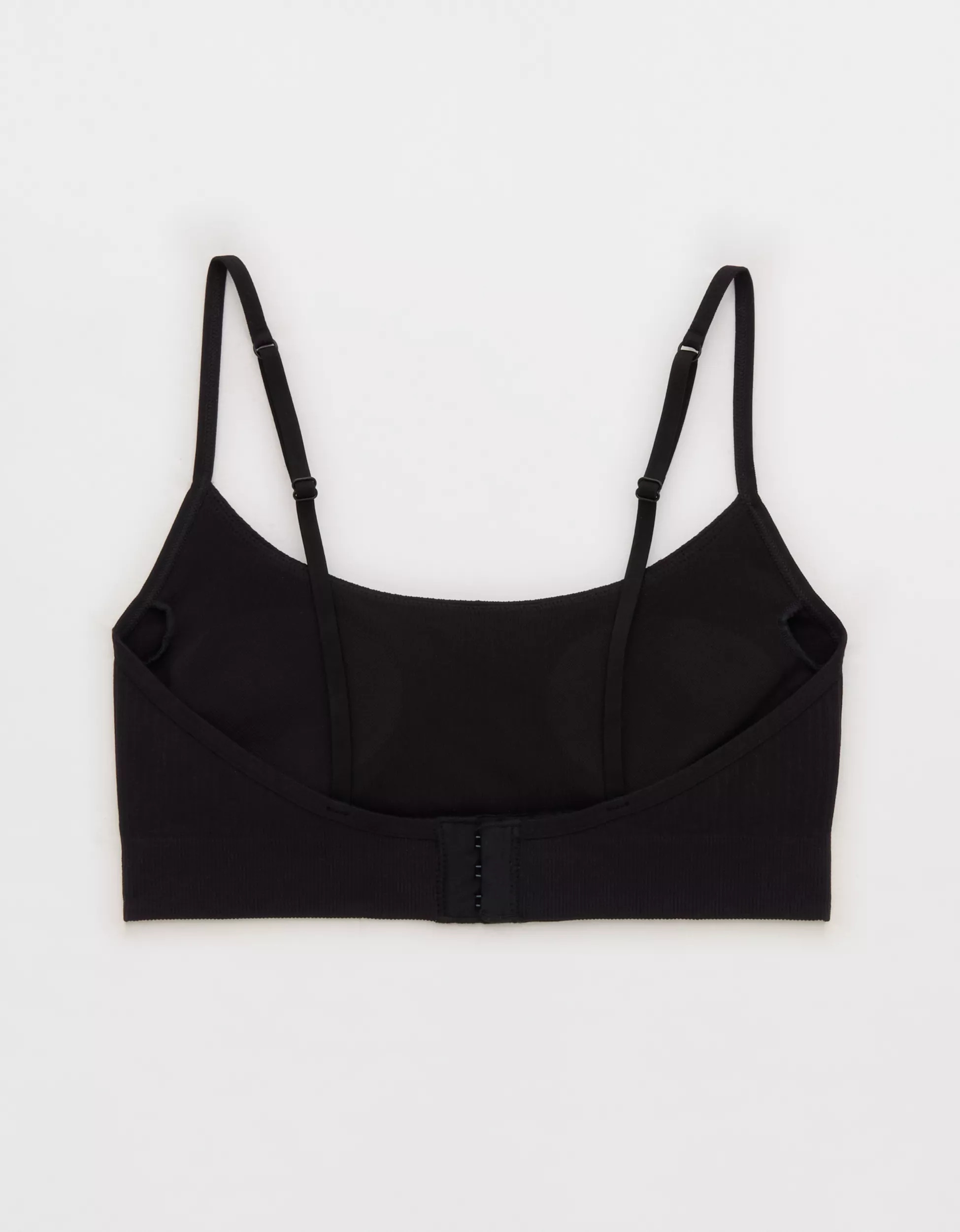 Superchill Seamless Rib Padded Scoop Bralette | American Eagle Outfitters (US & CA)