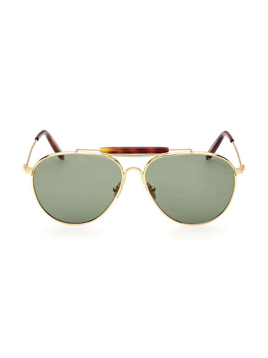 60MM Navigator Metal Sunglasses | Saks Fifth Avenue