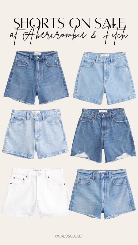 Abercrombie & fitch shorts are on sale right now and these are some of my favorites! #abercrombie&fitch 

#LTKFindsUnder100 #LTKSaleAlert