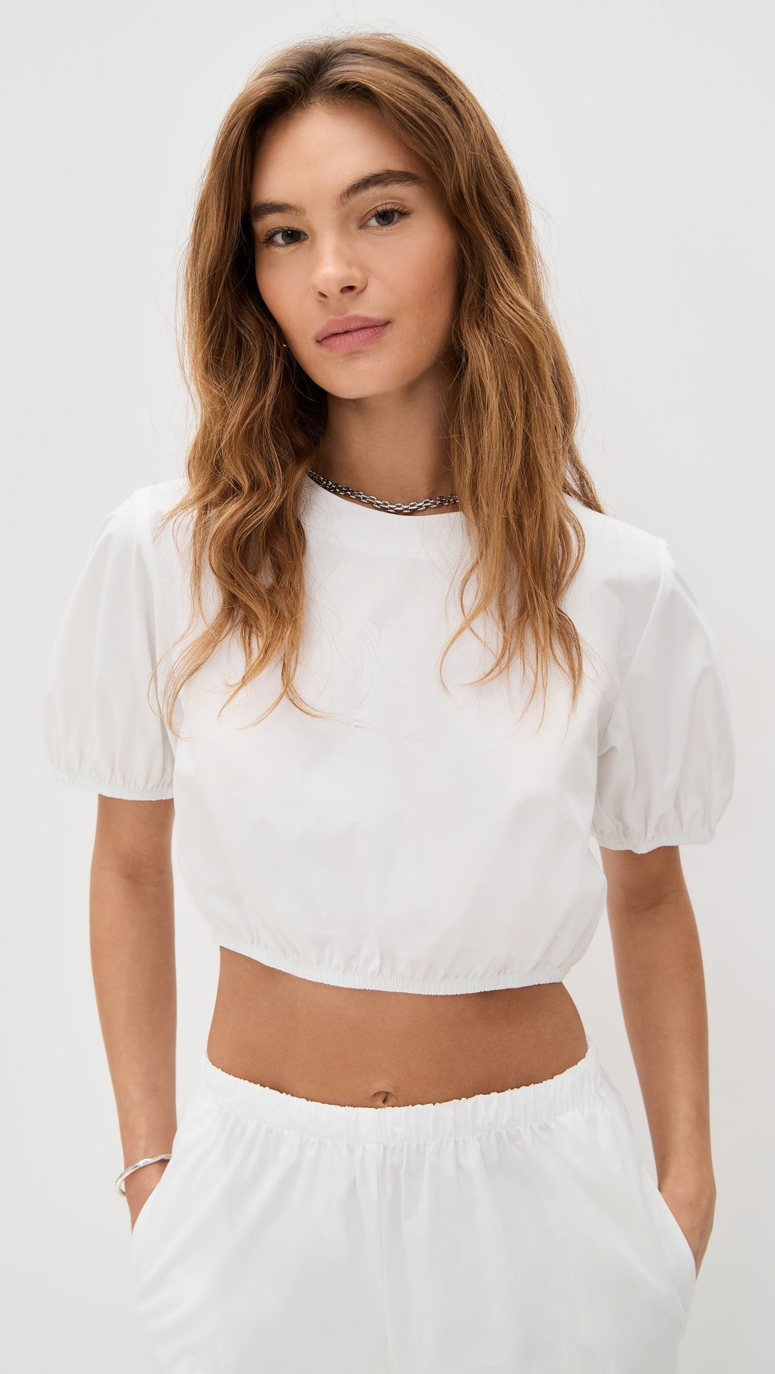 Lillian Cropped Blouse | Shopbop