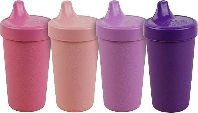 RE-PLAY 4pk - 10 oz. No Spill Sippy Cups for Baby, Toddler, and Child Feeding in Desert Rose, Blu... | Amazon (US)