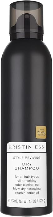 Kristin Ess Dry Shampoo Spray for Oily Hair - Absorbs Oil, Adds Volume with Minimal Residue, Styl... | Amazon (US)