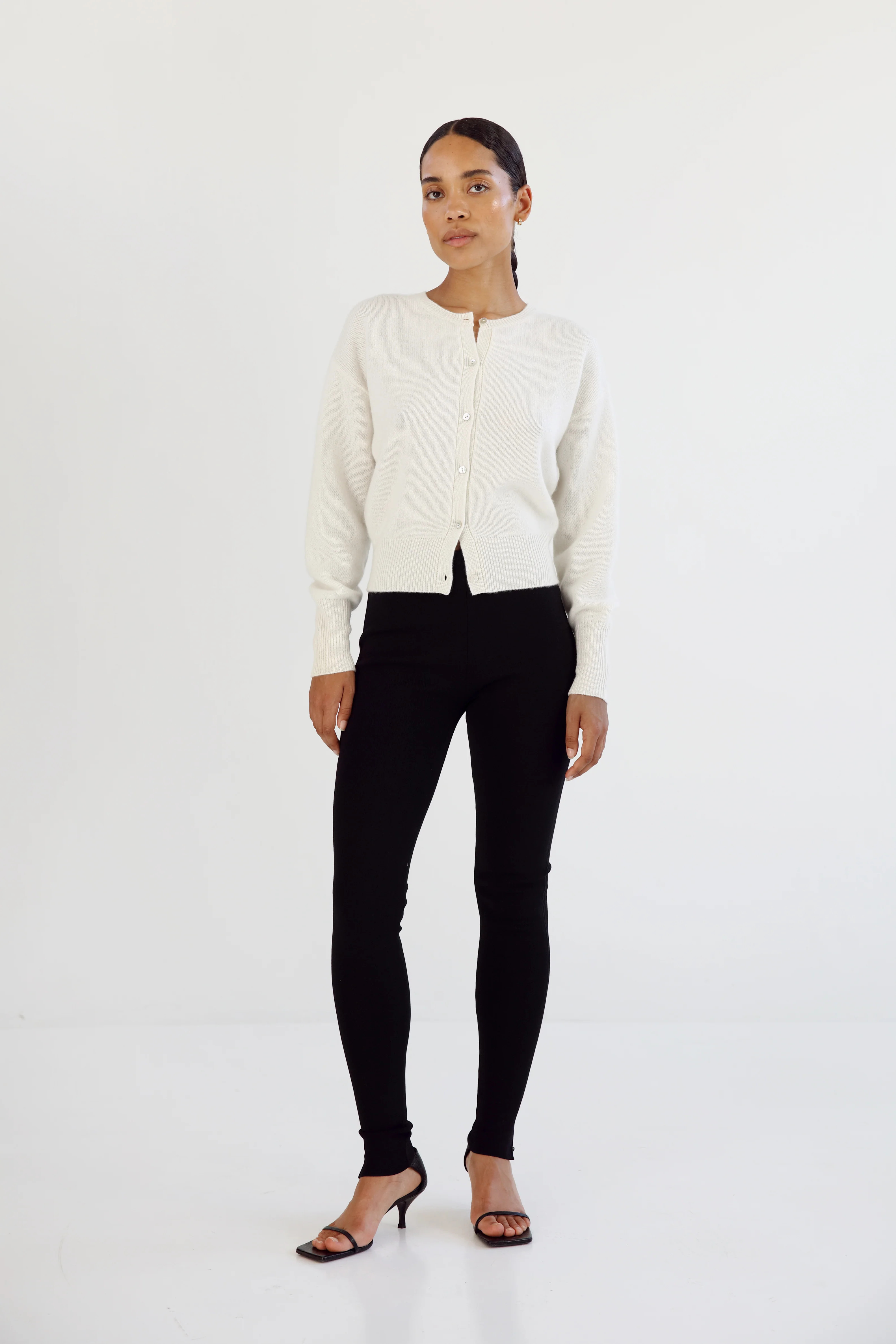 Coco Cardigan, cream | Almada Label