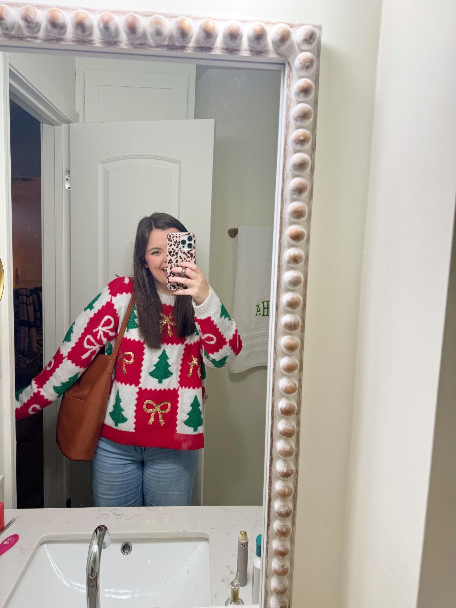 Heading to a tacky Christmas Sweater party! 🎄

#LTKootd #LTKHoliday #LTKSeasonal