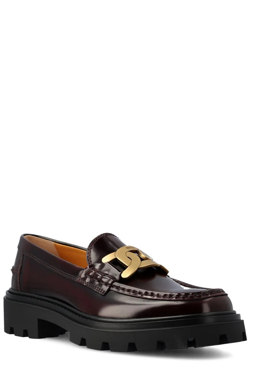 Tod's Logo Plaque Slip-On Loafers | Cettire Global