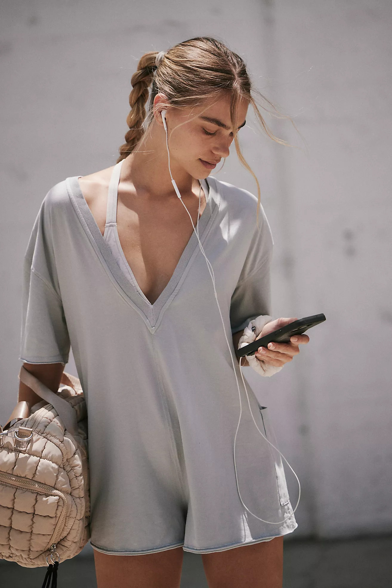 Hot Shot Tee Romper | Free People (Global - UK&FR Excluded)