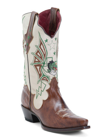 Made In Mexico Leather The Tradition Western Boots | TJ Maxx