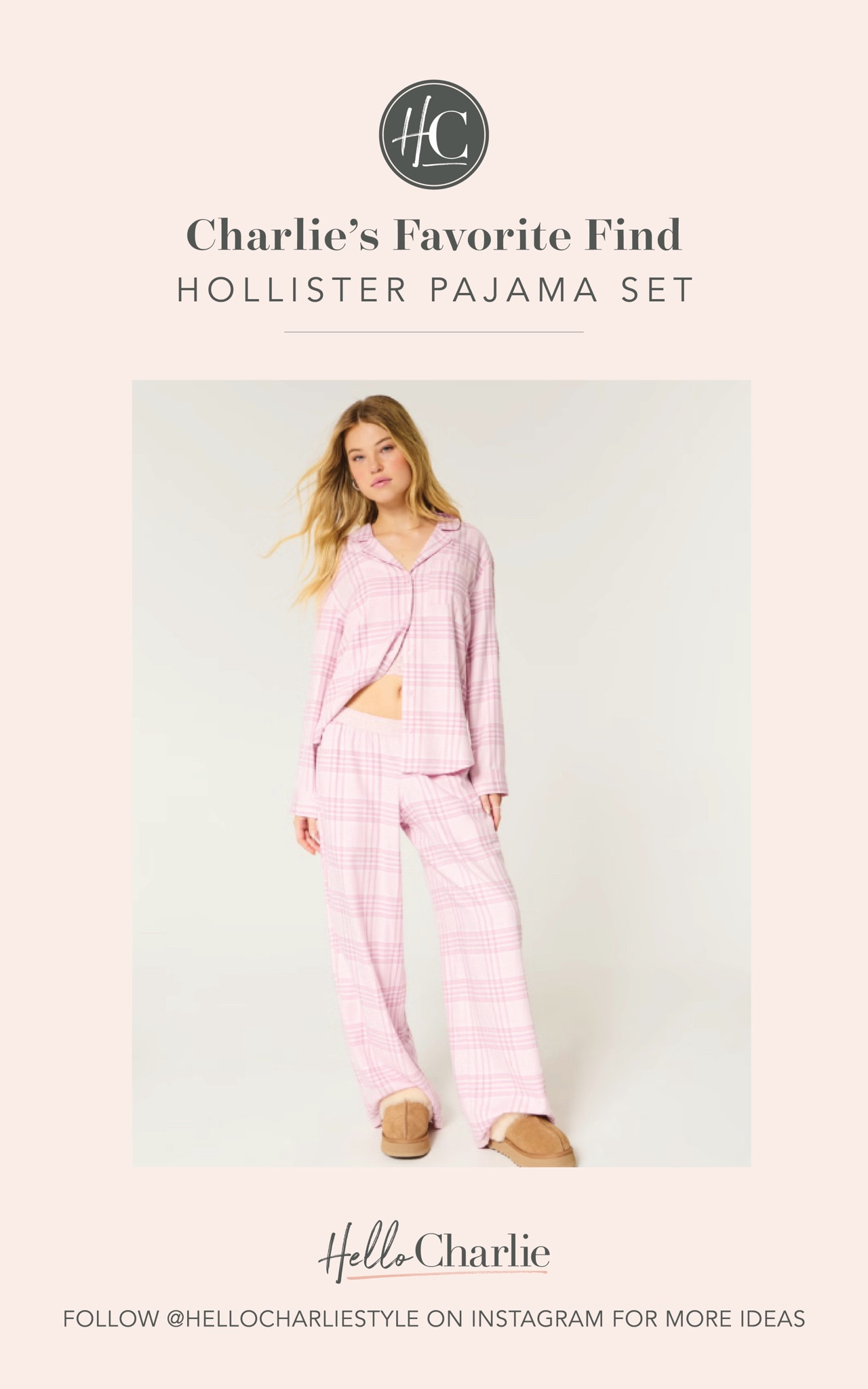 If Charlie had to choose on the Hollister pajama sets she says this pink plaid set is her fave for the holidays. 


#LTKGiftGuide #LTKHoliday #LTKSeasonal