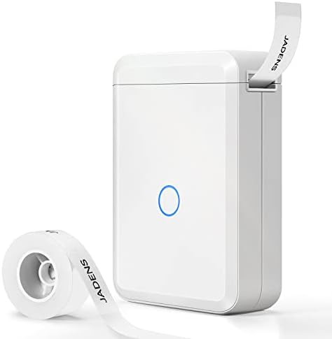 JADENS Label Maker Machine with Tape, D110 Portable Bluetooth Label Printer for Storage, Shipping... | Amazon (US)
