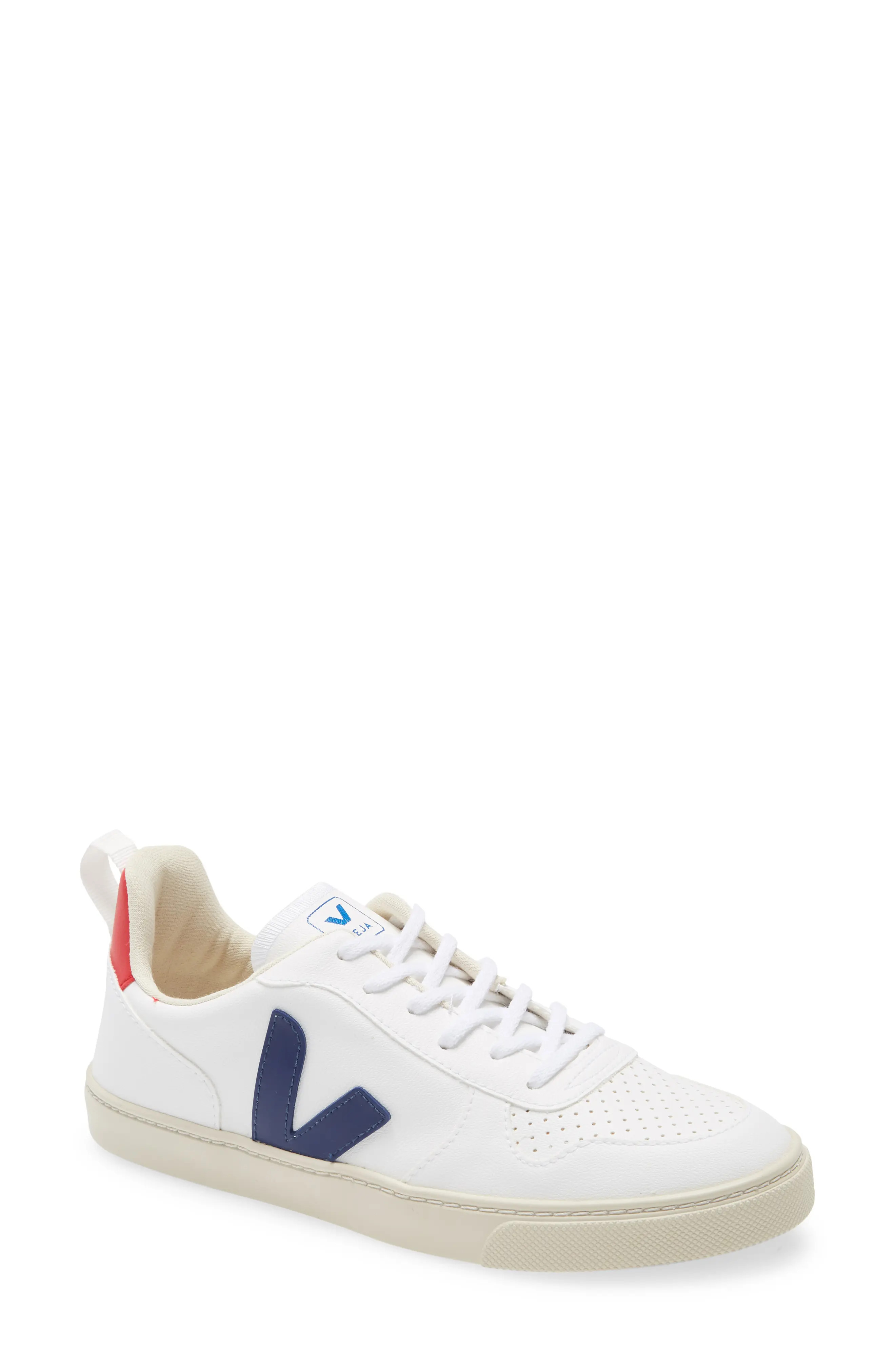 Toddler Veja V-10 Lace-Up Sneaker, Size 6.5US - Blue | Nordstrom