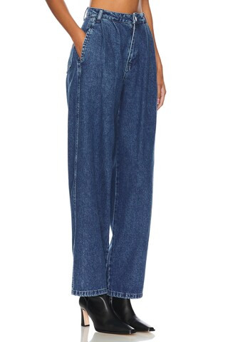 Damson Madder Vintage Wash Sailor Wide Leg Jeans in Blue from Revolve.com | Revolve Clothing (Global)