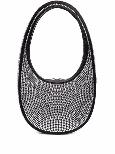 rhinestone-embellished shoulder bag | Farfetch (US)