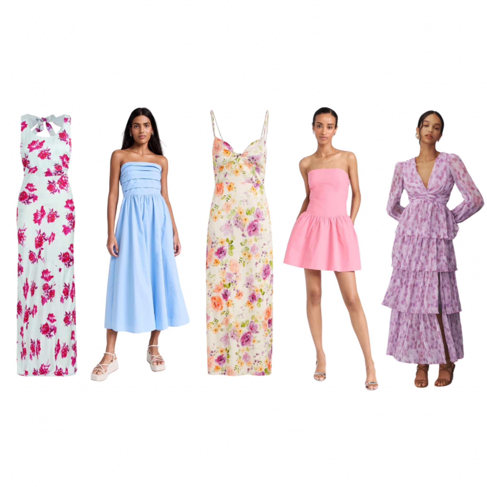 Spring wedding guest dress ideas 🌷