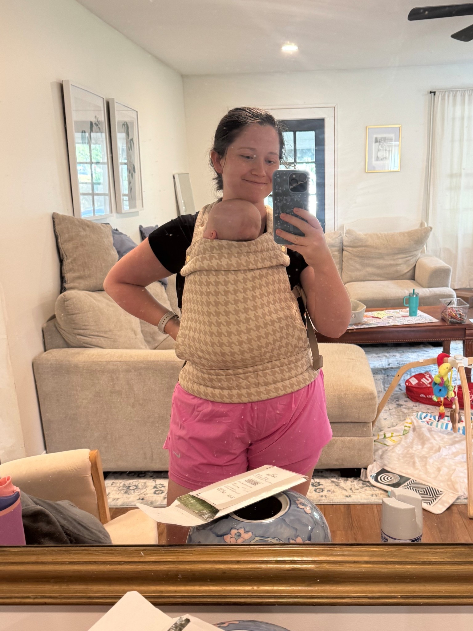 Second child lives in this carrier 