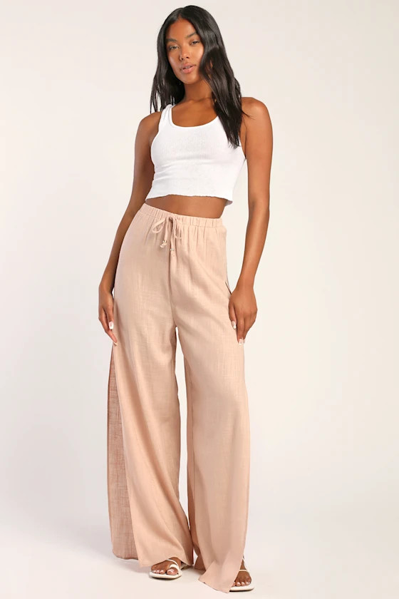 Seaside Sweetie Mauve Swim Cover-Up Pants | Lulus (US)