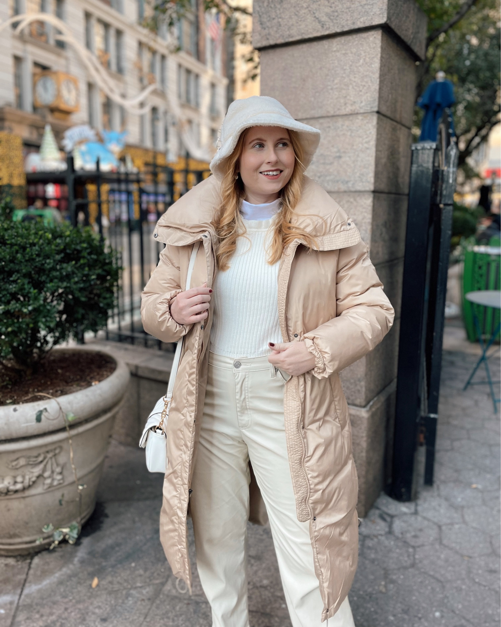Winter fashion // old navy puffer coat 50% off! Wearing size M & it fits TTS! #oldnavy #pufferjacket #winterfashion #coats 

#LTKunder100 #LTKHoliday #LTKSeasonal