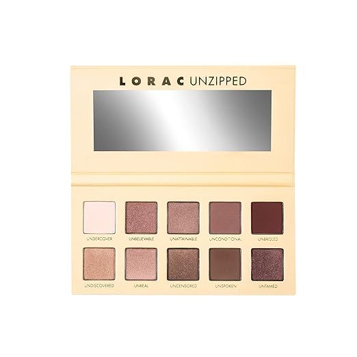 LORAC Unzipped Eyeshadow Palette, Matte And Glitter Finish | Amazon (US)
