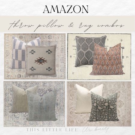 Amazon rug and pillow combos!

Amazon, Amazon home, home decor, seasonal decor, home favorites, Amazon favorites, home inspo, home improvement

#LTKhome #LTKSeasonal #LTKstyletip