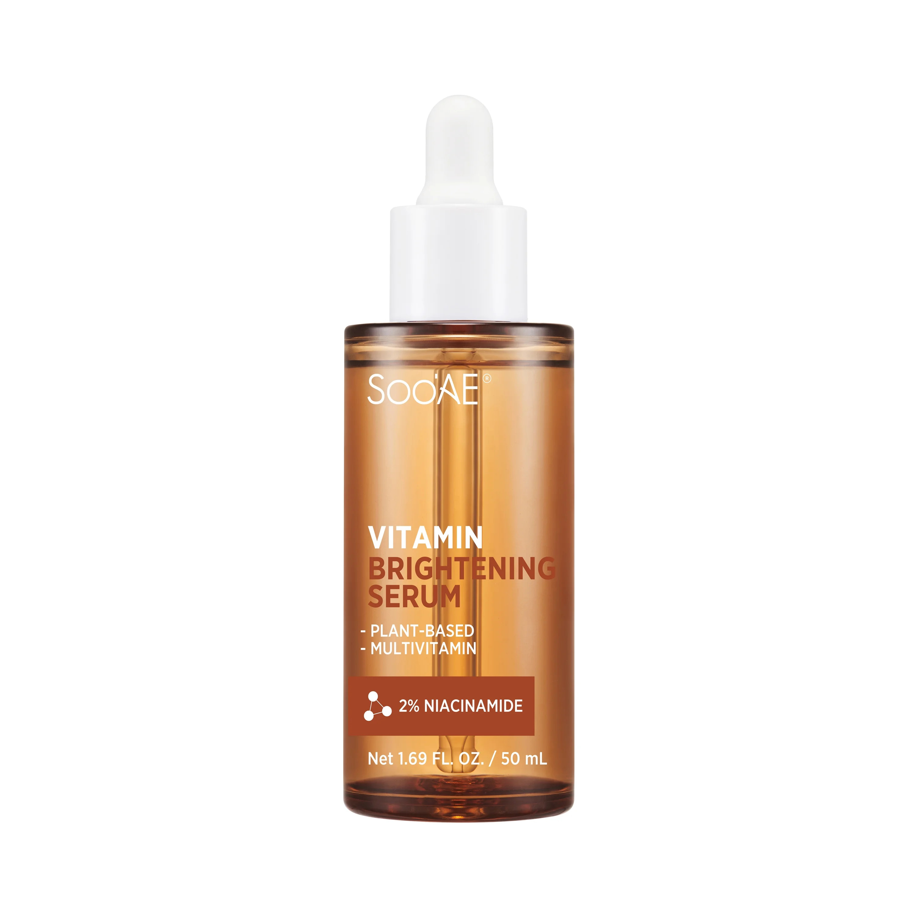 Soo'AE Vitamin Brightening Serum, lightweight formula, for All skin type. 1.69 fl.oz | Walmart (US)