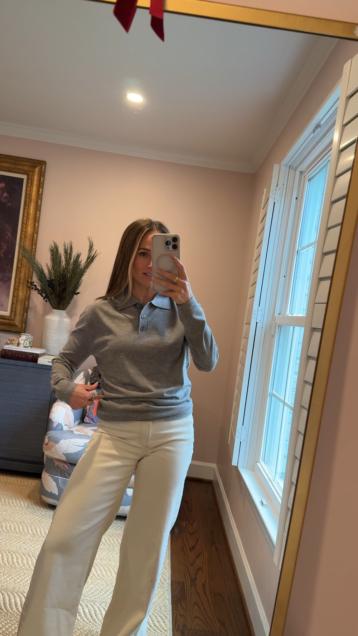 This brand isn’t on LTK so I’m linking similar that fit looser and look like this one!

#LTKootd