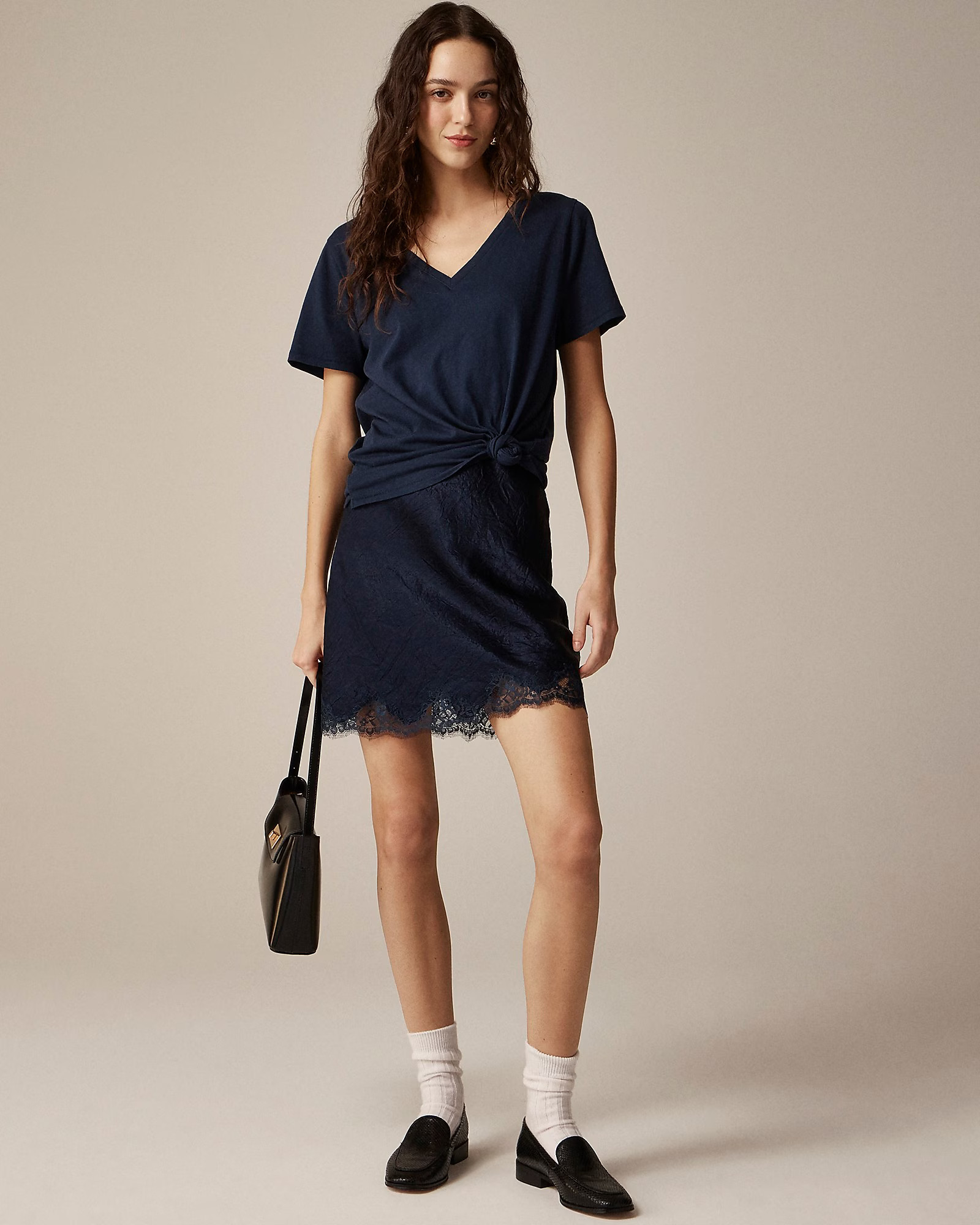 Vintage jersey classic-fit V-neck T-shirt | J. Crew US