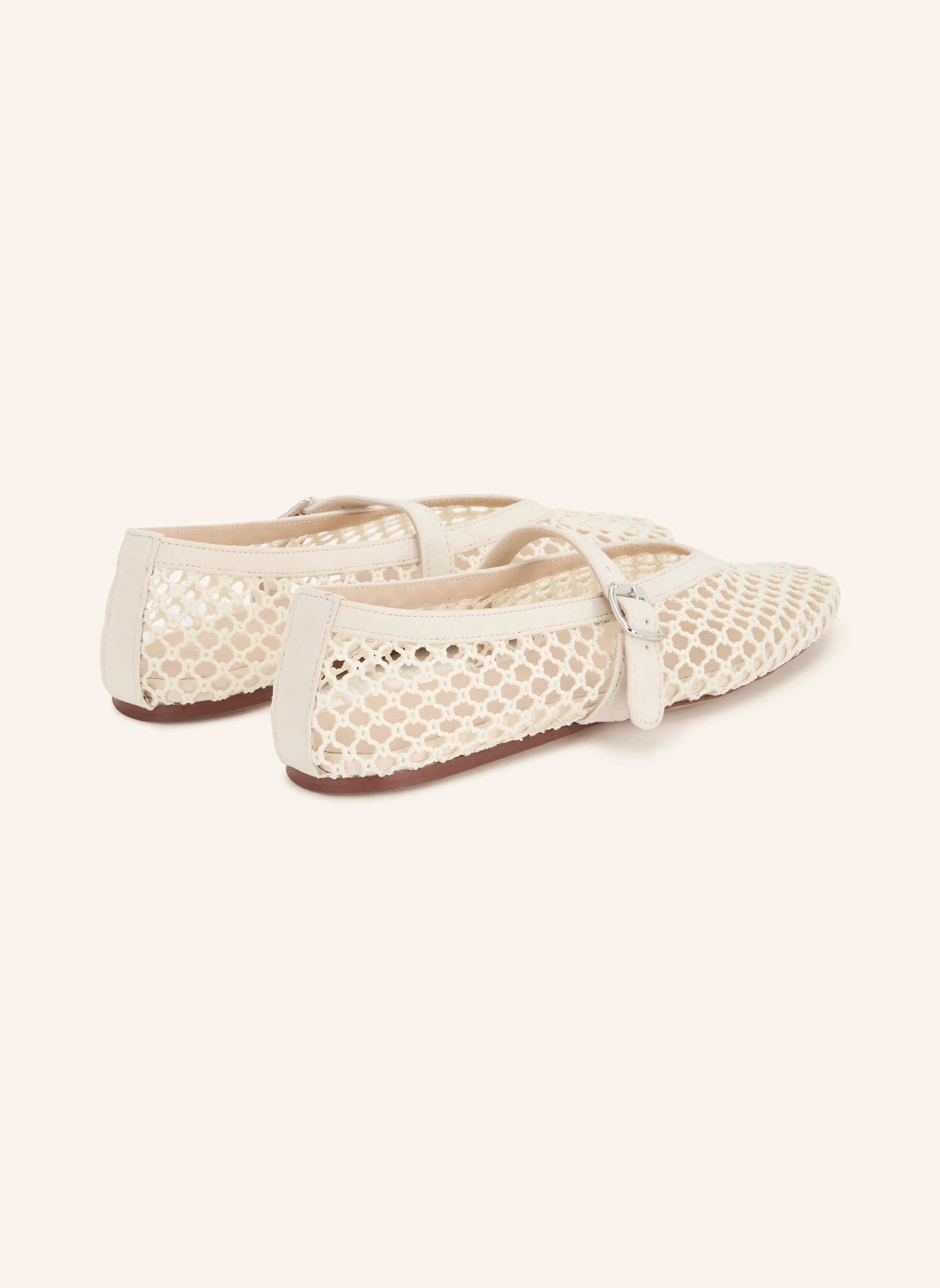 MRS & HUGS Mary-Jane-Ballerinas in creme | Breuninger (DACH)