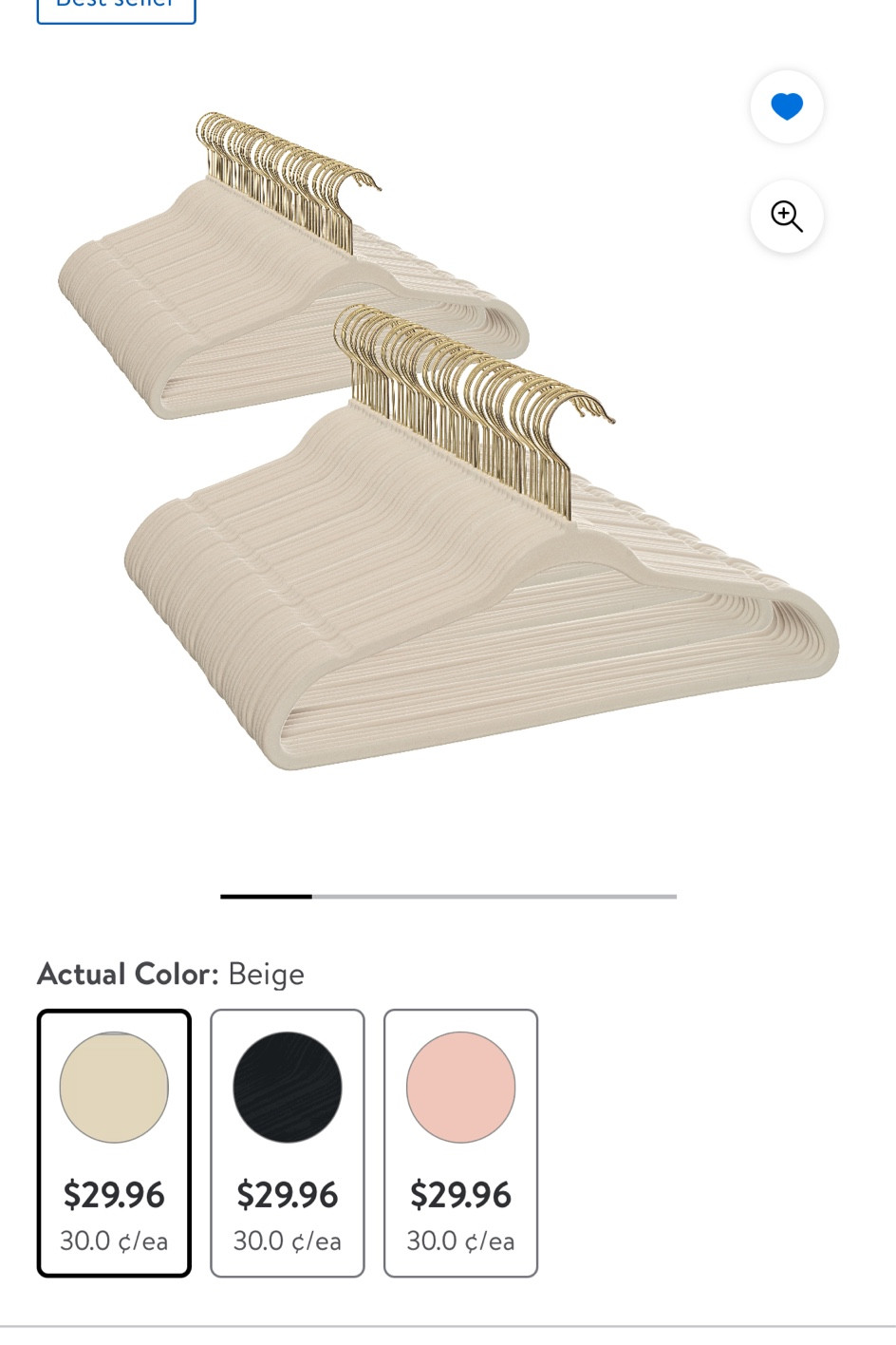 100-pack of hangers on sale for under $30! Time for a spring cleaning of your closet?! Snag these now! 

#LTKhome #LTKunder50 #LTKsalealert