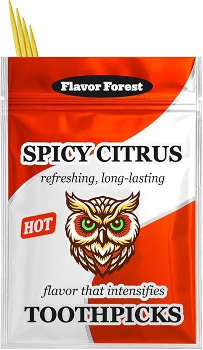Spicy Citrus Flavored Cinnamon Toothpicks - 100ct | Amazon (US)